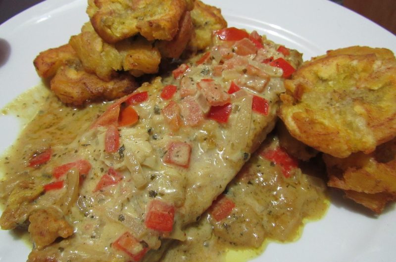 Pescado con Curry y Leche de Coco